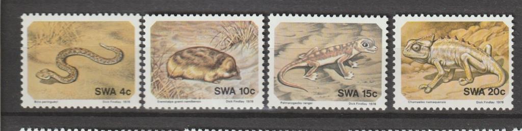TSS Kavel 830043 SWA Namibië pf minr 444-447, Ophalen, Overige landen, Postfris