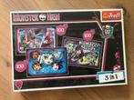 Monster High Puzzel 3 in 1, Ophalen of Verzenden, Minder dan 500 stukjes, Nieuw, Legpuzzel