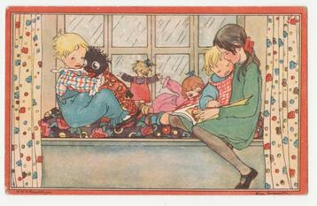Reclame. Jansen en Tilanus.  Rie Cramer.  Ned. Illustratoren beschikbaar voor biedingen