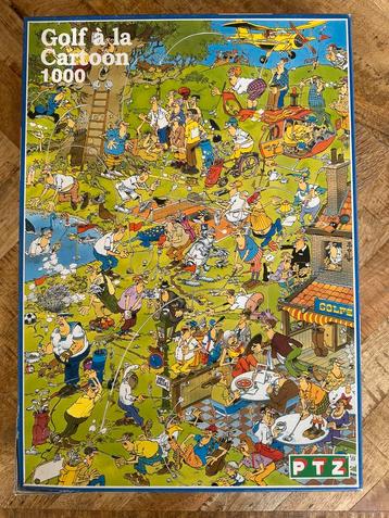 Jan van Haasteren Puzzel 'Golf a la cartoon' zeldzaam beschikbaar voor biedingen