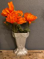 Franse brocante jardiniere tuinvaas gietijzer vaas, Antiek en Kunst, Ophalen of Verzenden