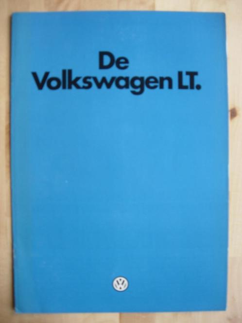 Volkswagen LT Brochure 1981, Boeken, Auto's | Folders en Tijdschriften, Zo goed als nieuw, Volkswagen, Ophalen
