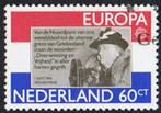 Nederland serie gestempeld Europa uit 1980, Postzegels en Munten, Verzenden, Na 1940, Gestempeld