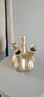 Tulpenvaas/ Toetervaas Goud, Huis en Inrichting, Woonaccessoires | Vazen, Overige kleuren, Aardewerk of Porselein, Nieuw, Ophalen of Verzenden