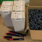 50 Heutink Roller pennen blauw met inktpatronen, Ophalen of Verzenden