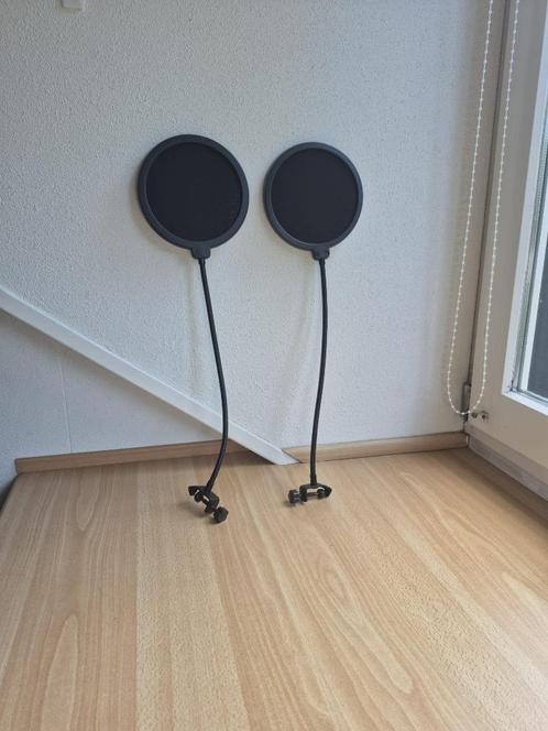 Set van 2 popfilters – microfoon filter accessoires, Muziek en Instrumenten, Microfoons, Gebruikt, Overige typen, Verzenden