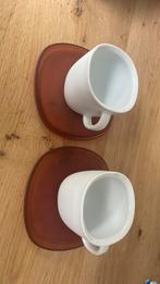 2x Lume lungo nespresso koppen met schotel, Ophalen, Nieuw, Overige stijlen, Kop(pen) en/of Schotel(s)