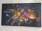 Schilderij bloemen 118 x 70, Ophalen of Verzenden