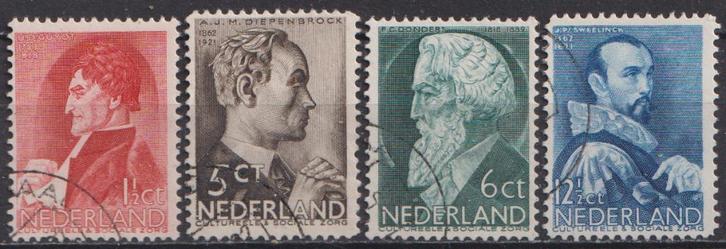Zomer serie 274 - 277 O. ADV. no.4 N., Postzegels en Munten, Postzegels | Nederland, Gestempeld, T/m 1940, Verzenden