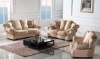 Luxe Lederen Bankstellen italiaans 3+2 zits €1295,- AKTIE, Huis en Inrichting, Fauteuils, Ophalen of Verzenden, Nieuw, 75 tot 100 cm