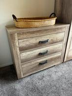Kidsmill Brent Babykamer Oldwood | Bed Incl. Lade + Commode, Ophalen, Zo goed als nieuw, Jongetje of Meisje