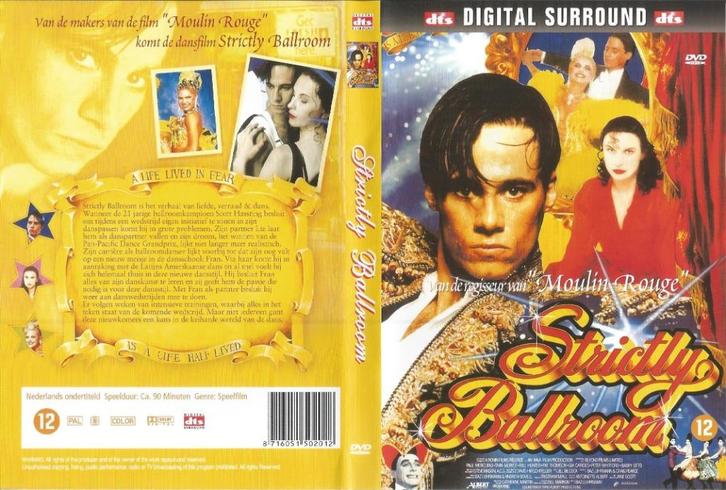 DVD Strictly Ballroom, Cd's en Dvd's, Dvd's | Filmhuis, Zo goed als nieuw, Overige gebieden, Alle leeftijden, Ophalen of Verzenden