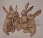 Beeld Familie Konijn Familie Paashaas Nieuw, Ophalen of Verzenden, Nieuw
