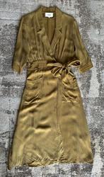 BA&SH camel kleurige Midi jurk maat S (maat 1), Kleding | Dames, Jurken, Maat 38/40 (M), Bruin, Nieuw, Ophalen of Verzenden