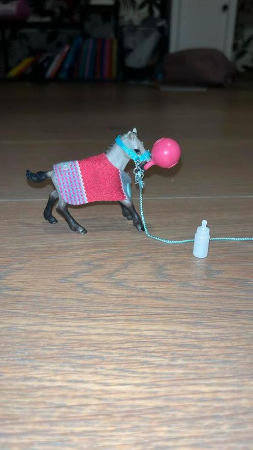 Schleich veulen setje, Verzamelen, Beelden en Beeldjes, Zo goed als nieuw, Dier, Ophalen of Verzenden