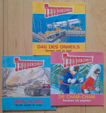 Thunderbirds Boekjes - Set van 3! beschikbaar voor biedingen