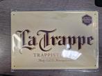 La Trappe metalen bord, Verzamelen, Merken en Reclamevoorwerpen, Ophalen, Nieuw, Reclamebord
