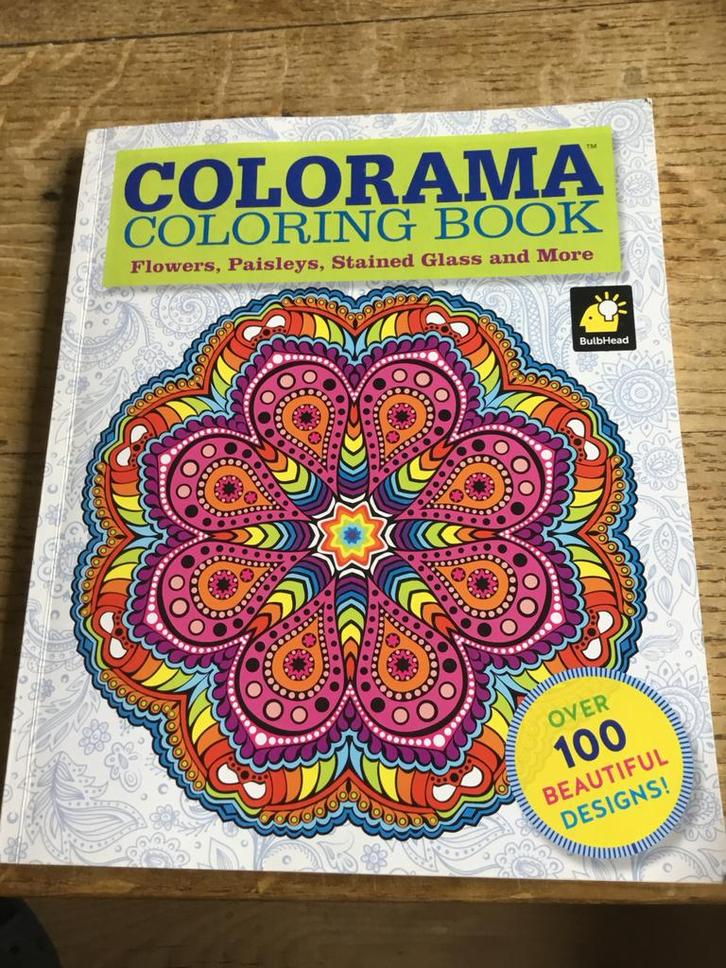 Colorama Kleurboek - Ontspanning voor volwassenen, Hobby en Vrije tijd, Knutselen, Zo goed als nieuw, Materiaal, Ophalen of Verzenden