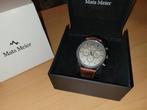 Mats Meier Heren Horloge, Overige merken, Leer, Polshorloge, Nieuw