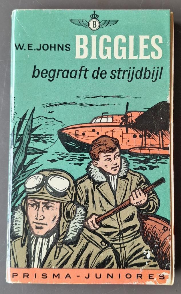Biggles begraaft de strijdbijl - J 117, Boeken, Avontuur en Actie, Gelezen, Ophalen of Verzenden