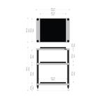 SolidSteel S5-3 Rack Audio, Overige merken, Overige systemen, Solidsteel, 70 watt of meer