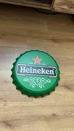 Heineken Reclamebord Bier 35x35 NIEUW, Verzamelen, Biermerken, Nieuw, Reclamebord, Plaat of Schild, Heineken, Ophalen of Verzenden