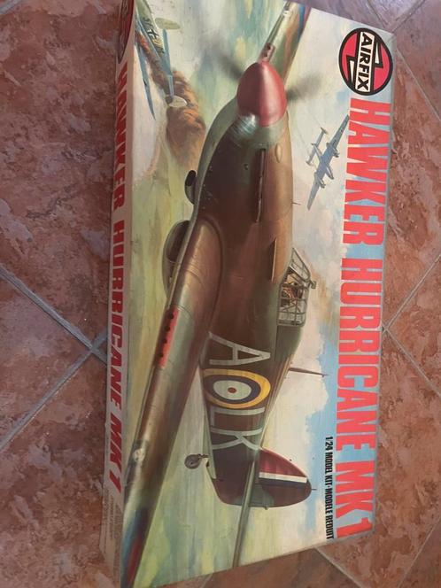 Airfix 1/24 hawker Hurricane mk1 14002-5 series-14, Hobby en Vrije tijd, Modelbouw | Vliegtuigen en Helikopters, 1:72 tot 1:144
