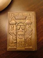 Miniatuur MOSES & AARON metalen omslag Joods gebedenboek, Ophalen of Verzenden, Gebruikt, Boek, Jodendom
