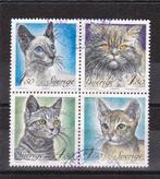 Zweden Katten 1994, Ophalen of Verzenden, Zweden, Gestempeld