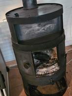 Houtkachel met Afvoer te Koop, Huis en Inrichting, Kachels, Ophalen, Gebruikt, Houtkachel, Vrijstaand