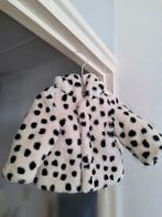 Baby Bontjas dalmatiërprint met capuchon - Maat 62, Ophalen of Verzenden, Zo goed als nieuw, Meisje, Jas