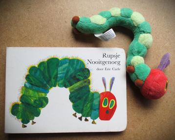 Rupsje Nooitgenoeg + Rups himself~Eric Carle~HC~2014  beschikbaar voor biedingen