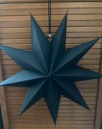 Retro kerstster set 3 zwarte papieren sterren 45 cm Nieuw, Diversen, Kerst, Ophalen of Verzenden, Nieuw