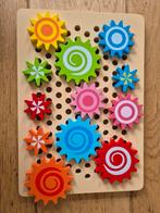Houten Tandwielen Speelgoed, Kinderen en Baby's, Speelgoed | Educatief en Creatief, Ophalen of Verzenden, Zo goed als nieuw, Knutselen