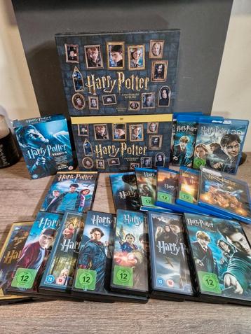 Film verzameling van harry potter dvd en blu-ray  beschikbaar voor biedingen