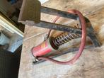 Antieke voetpomp voor de fiets of voor de auto., Antiek en Kunst, Ophalen of Verzenden