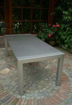 Granieten tuintafel 2290x800x790mm bxdxh, Tuin en Terras, Tuintafels, Ophalen, Gebruikt, Rechthoekig, Overige materialen
