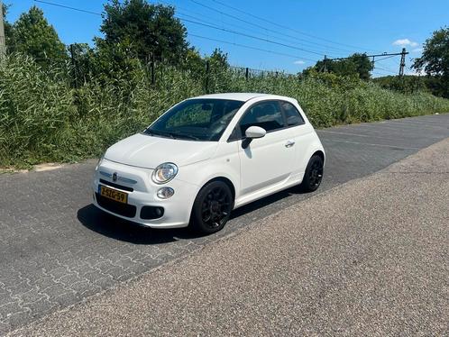Fiat 500S 0.9 TwinAir Lounge, Auto's, Fiat, Particulier, Benzine, A, Hatchback, Handgeschakeld, Origineel Nederlands, Wit, Voorwielaandrijving