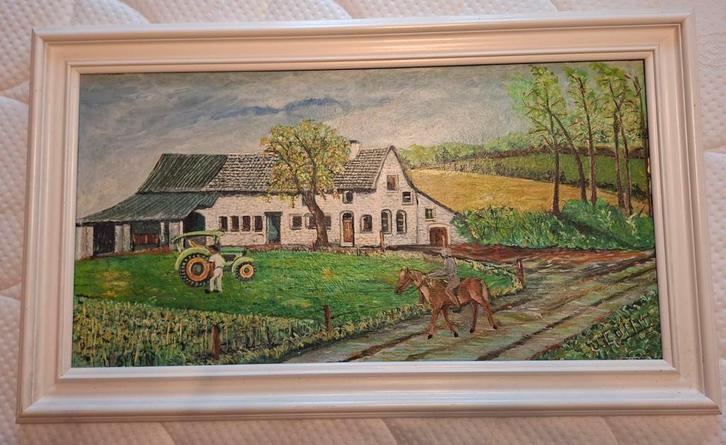 Olieverf Schilderij 'De Morgenster', Antiek en Kunst, Kunst | Schilderijen | Klassiek, Ophalen