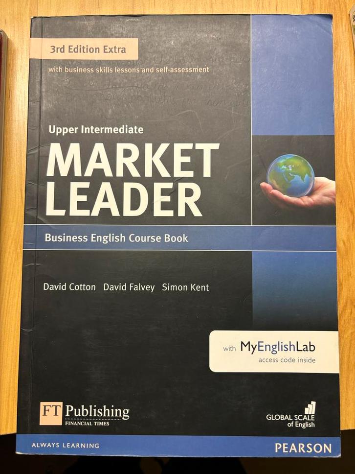 Market Leader Upper Intermediate - Zakelijk Engels, Boeken, Studieboeken en Cursussen, Zo goed als nieuw, HBO, Ophalen of Verzenden