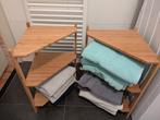 Bamboe Hoek Badkamerkastjes - Set van 2, Ophalen, Zo goed als nieuw
