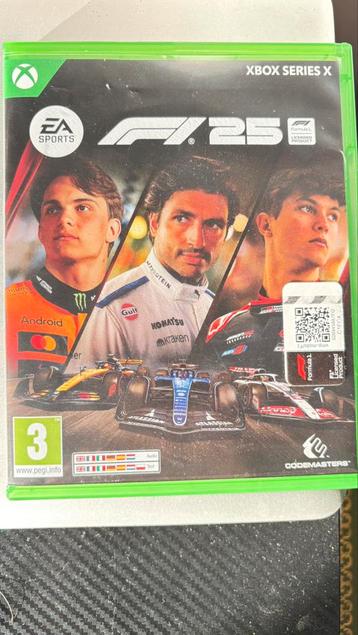 F1 2025 Xbox X/S 5 x gebruikt beschikbaar voor biedingen