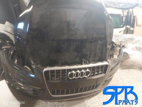 AUDI Q7 4L FACELIF V12 TDI Voorkop compleet zwart metallic, Auto-onderdelen, Carrosserie en Plaatwerk, Audi, Voor, Gebruikt, Ophalen of Verzenden