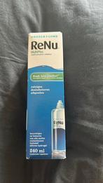 Nieuw renu lenzenvloeistof multi plus bausch+lomb, Sieraden, Tassen en Uiterlijk, Uiterlijk | Gezichtsverzorging, Ophalen of Verzenden