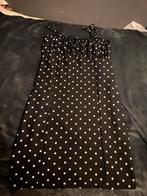 Zwarte jurk  met witte stippen, Maat 38/40 (M), Primark, Zwart, Ophalen of Verzenden
