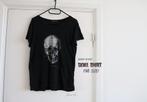 Shirt Doodskop (one size) - Brandy Melville, Brandy Melville, Ophalen of Verzenden, Zo goed als nieuw, Korte mouw