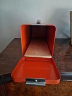 Vintage blik Brabantia trommel/ oranje, Ophalen of Verzenden, Huis en Inrichting