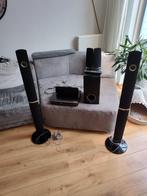 5.1 BLU-RAY HOME CINEMA 850w, Zo goed als nieuw, Complete surroundset, 120 watt of meer, Ophalen