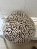 Kleine poef, Huis en Inrichting, Ophalen, Minder dan 50 cm, Gebruikt, Rond