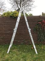 Ladder Altrex 4x4 vouwladder, Doe-het-zelf en Verbouw, Ladders en Trappen, Ophalen, Gebruikt, Ladder, Opvouwbaar of Inschuifbaar